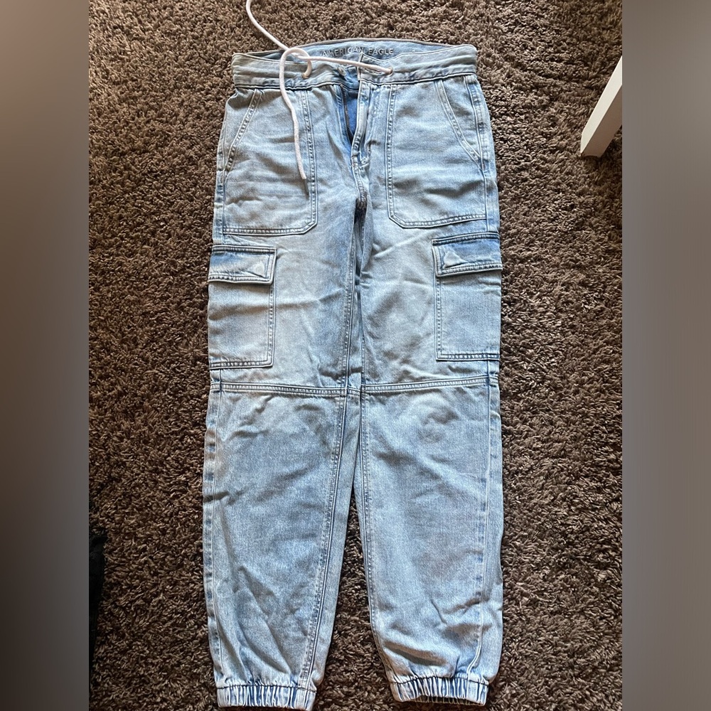 AE jeans. Very comfy and flattering